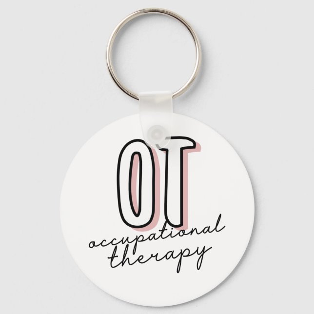 OT Occupational Therapy | Occupational therapist Key Ring (Front)
