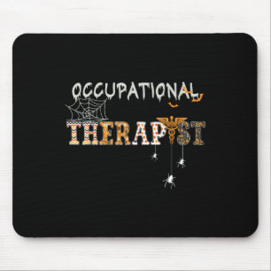 OT Occupational Therapy Therapist Halloween OTA sp Mouse Mat