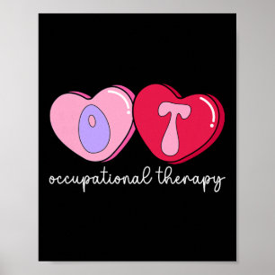 Ot Therapist Valentine Occupational Therapy Valent Poster