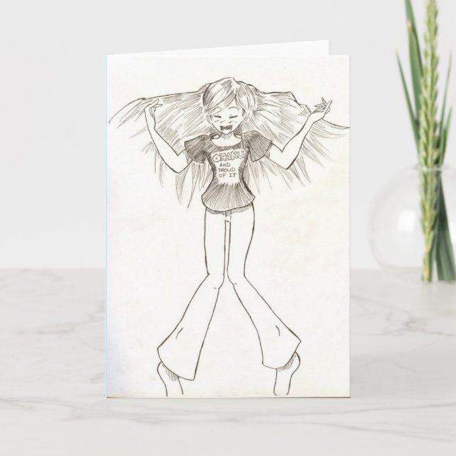 otaku and proud card (Front)