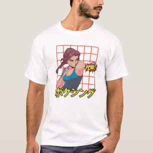 Otaku - Anime Boxing Girl - Manga Japanese Aesthet T-Shirt