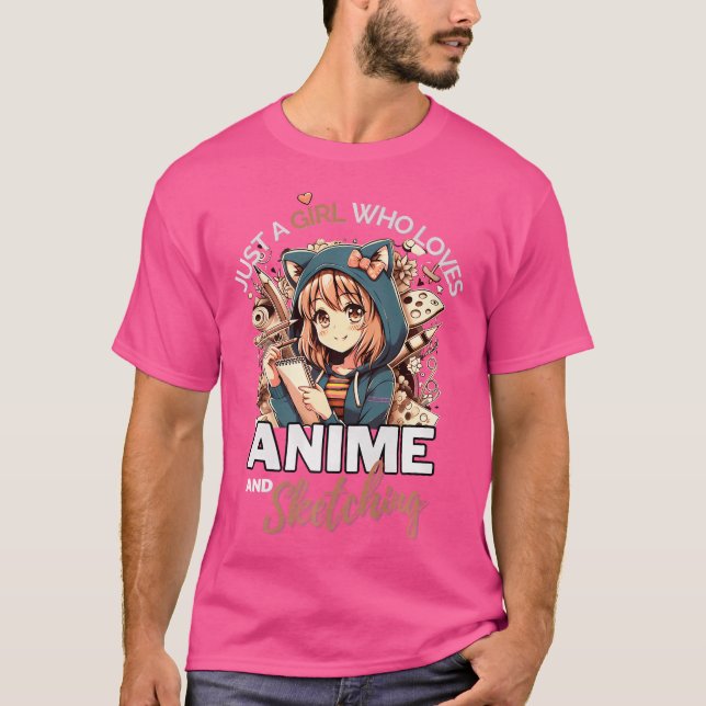 Otaku Anime T-Shirt (Front)