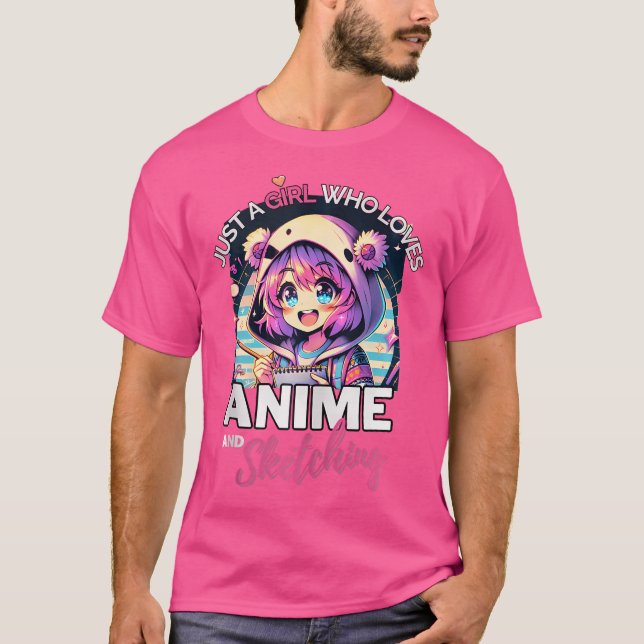 Otaku Anime T-Shirt (Front)