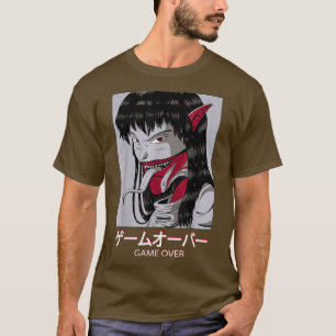 Otaku Japan Anime Japanese Evil Monster Graphic Ar T-Shirt