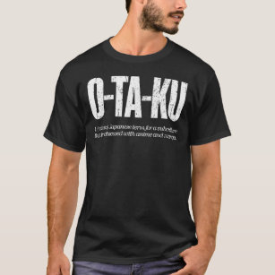 Otaku Japanese Subculture Anime Manga Obsessed Gif T-Shirt