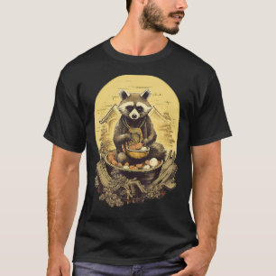 Otaku   Racoon Eat Japanese Food Ramen Noodles 1 T-Shirt