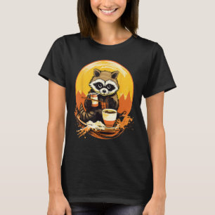 Otaku  Racoon Eat Japanese Food Ramen Noodles 2 T-Shirt