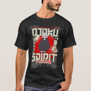 Otaku Spirit Anime Aesthetic Design T-Shirt