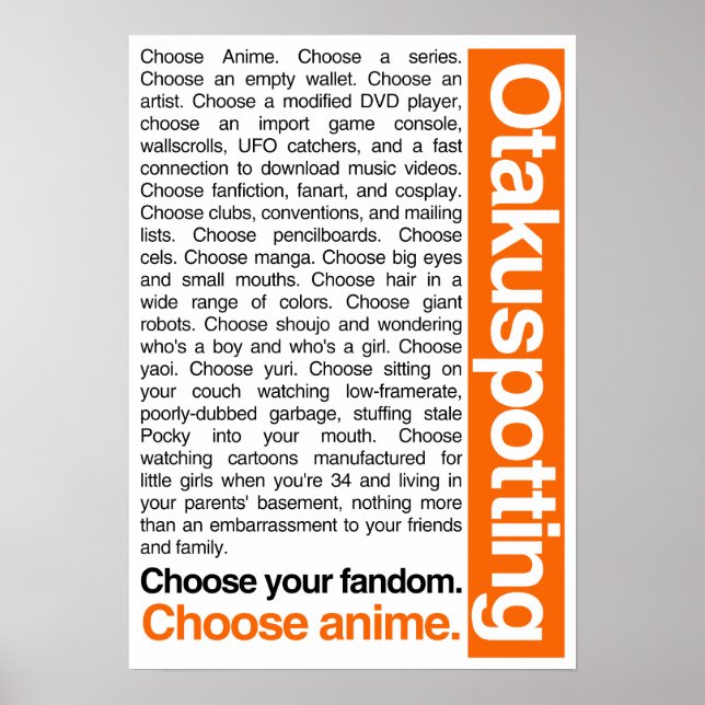 Otakuspotting Poster (Front)