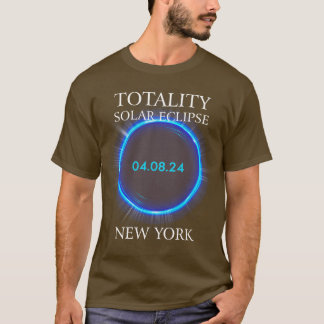 otal Solar Eclipse 2024 New York 04 T-Shirt