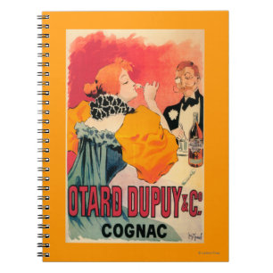 Otard-Dupuy & CO. Cognac Promotional Poster Notebook