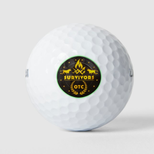 OTC Survivors Golf Balls (Front)