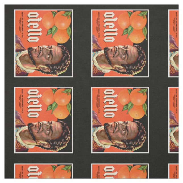 Otello Orange Label Fabric (Swatch)