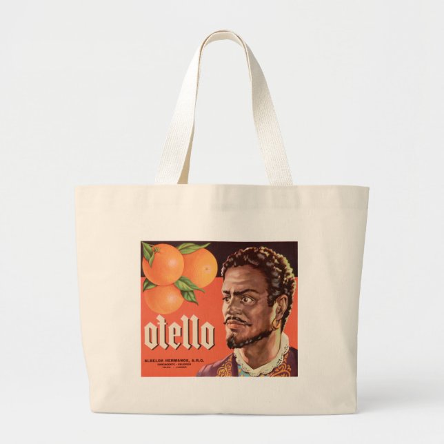 Otello Orange Label Large Tote Bag (Front)