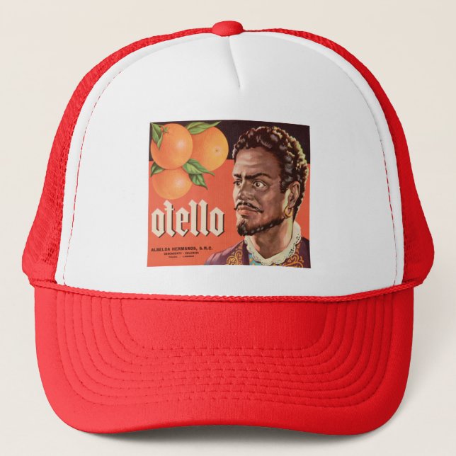 Otello Orange Label Trucker Hat (Front)