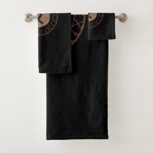 Othala Elder Futhark rune Bath Towel Set