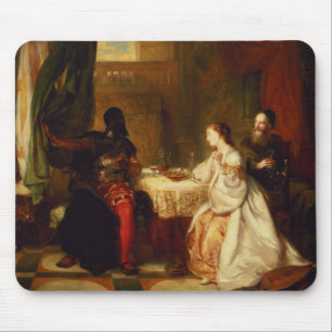 Othello Relating His Adventures to Desdemona Mouse Mat