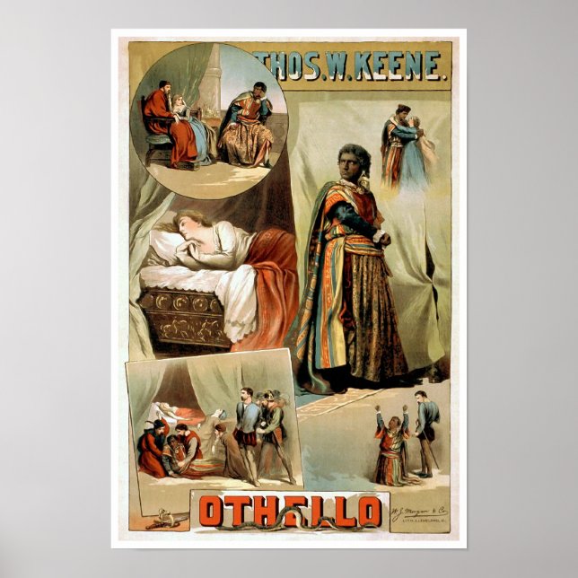 Othello Vintage Theater Poster (Front)