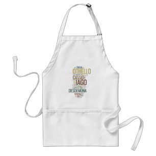 Othello Word Mosaic Standard Apron