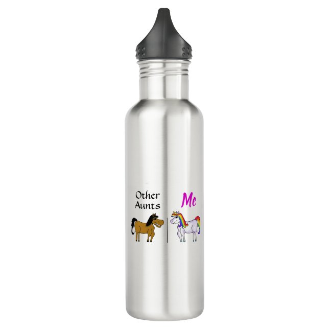 Other Aunts Me Unicorn Metal 710 Ml Water Bottle (Left)