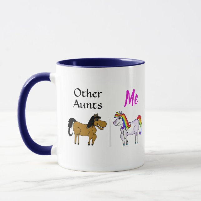 Other Aunts Me Unicorn Mug (Left)