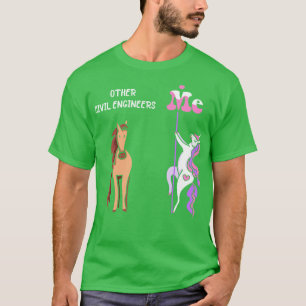 Other civil engineers Me Tee Unicorn Civil Enginee