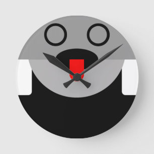 Other Dimension Dada Alien Manga Clupkitz Round Clock