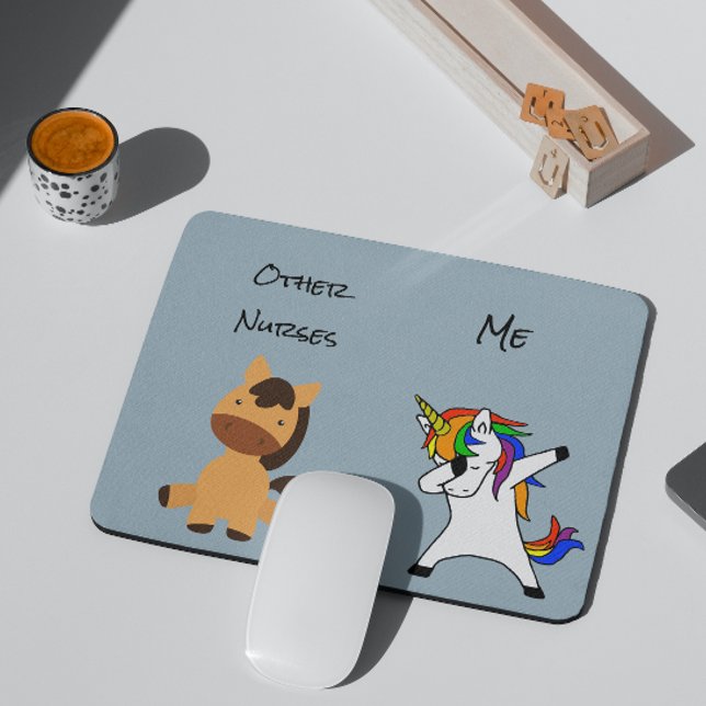 Other Nurses Me Nursing Gift Unicorn Horse Mouse Mat (Creator Uploaded)