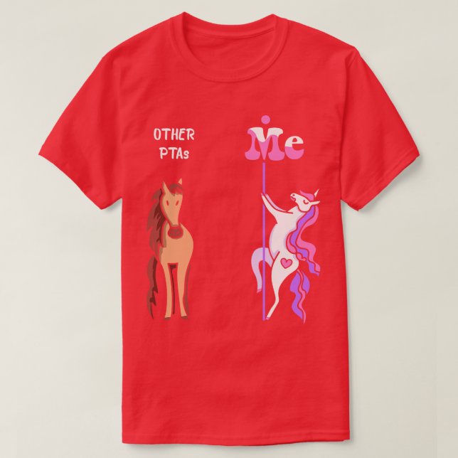 Other PTAs Me Tee Unicorn PTA Funny Gift Idea PTA  (Design Front)