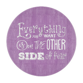 Other side of Fear  Cutting Board