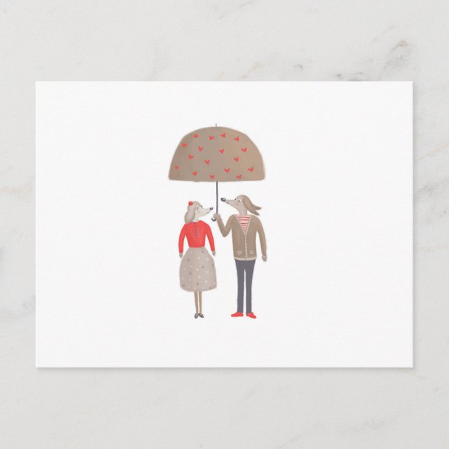 Other than an usual couple postcard (Front)