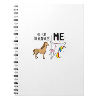 Other Unicorn 60 Year Olds Birthday And Me Gift Fo Notebook