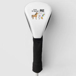 Other Unicorn 80 Year Olds Birthday And Me Gift Fo Golf Head Cover