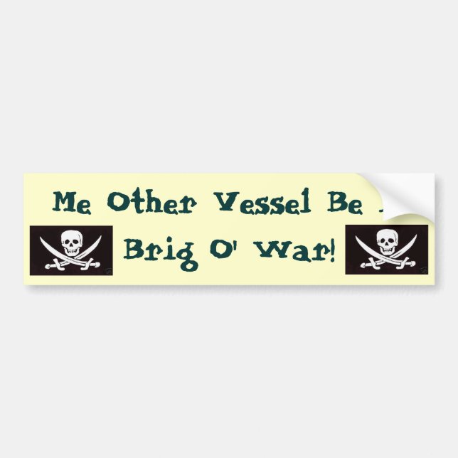 Other Vessel Pirate Sticker (Front)
