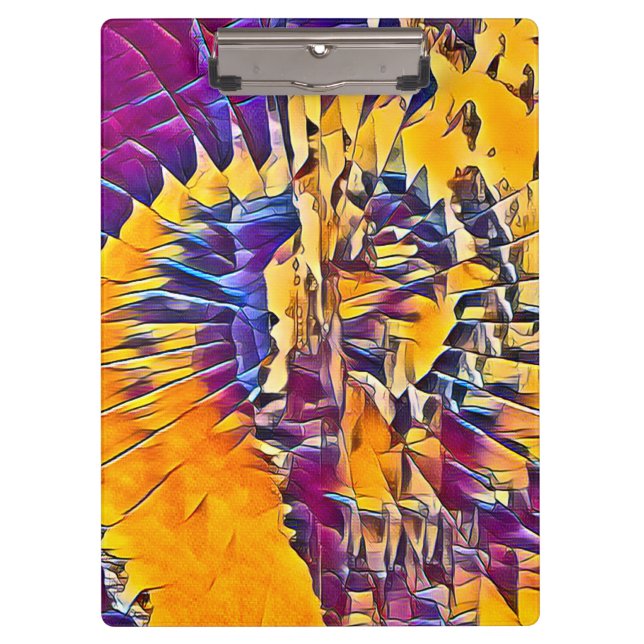 OTHER WORLD ABSTRACT  CLIPBOARD (Front)