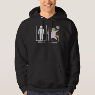 Others Vs A Libra Zodiac Signs Astrology Unicorn Hoodie
