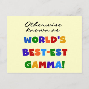 Otherwise Known as Best-est Gamma Gifts Postcard