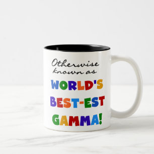 Otherwise Known as Best-est Gamma Gifts Two-Tone Coffee Mug