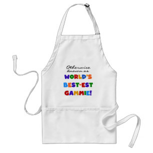 Otherwise Known as Best-est Gammie Tshirts Standard Apron