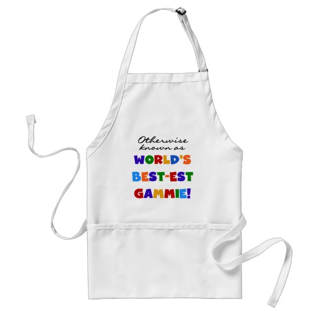 Otherwise Known as Best-est Gammie Tshirts Standard Apron (Front)
