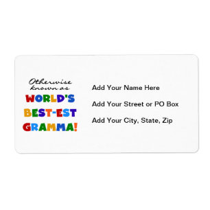 Otherwise Known as Best-est Gramma T-shirts
