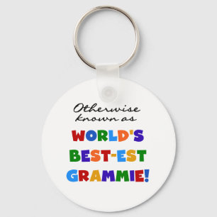 Otherwise Known as Best-est Grammie Gifts Key Ring