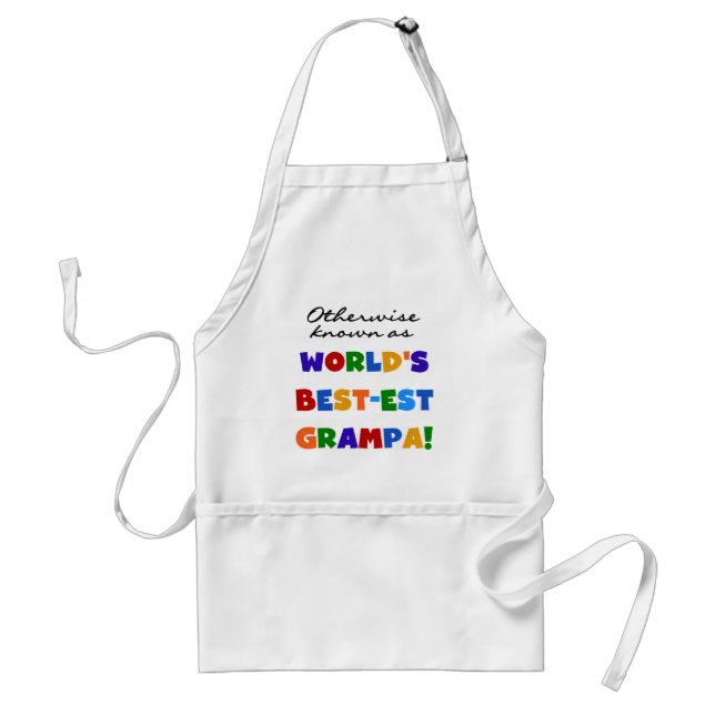 Otherwise Known as Best-est Grampa Tshirts Standard Apron (Front)