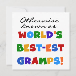 Otherwise Known as Best-est Gramps