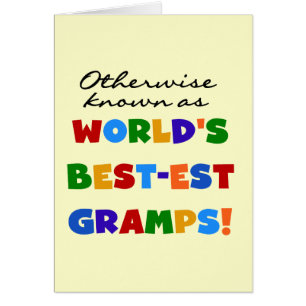 Otherwise Known as Best-est Gramps
