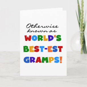 Otherwise Known as Best-est Gramps Card