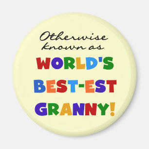 Otherwise Known as Best-est Granny Gifts Magnet