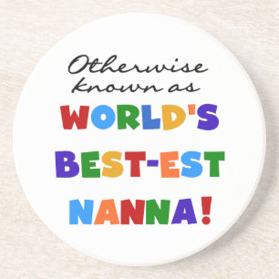 Otherwise Known as Best-est Nanna Gifts Coaster
