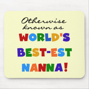 Otherwise Known as Best-est Nanna Gifts Mouse Mat