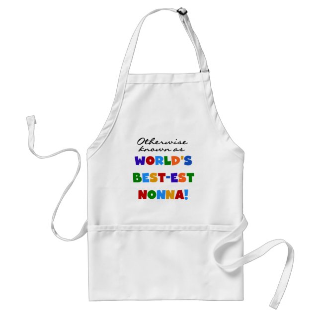 Otherwise Known as Best-est Nonna Tshirts Gifts Standard Apron (Front)